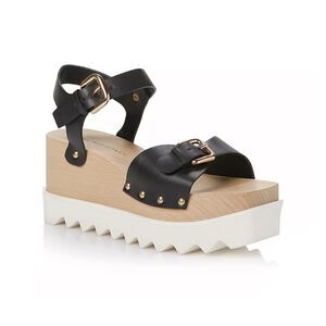 Stella McCartney Elyse Wedge Platform Sandals NWT